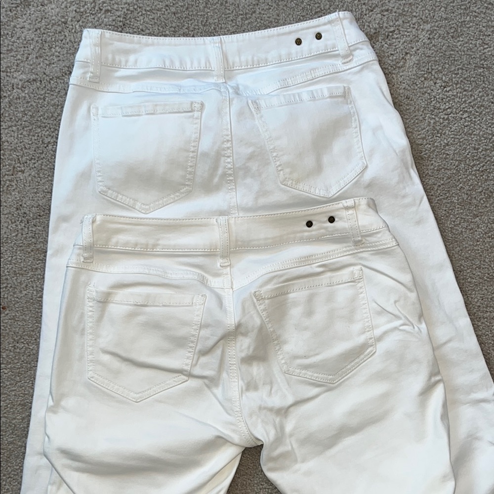 Women's White Cabi Jeans size 2 - 2 pair - Picture 5 of 6